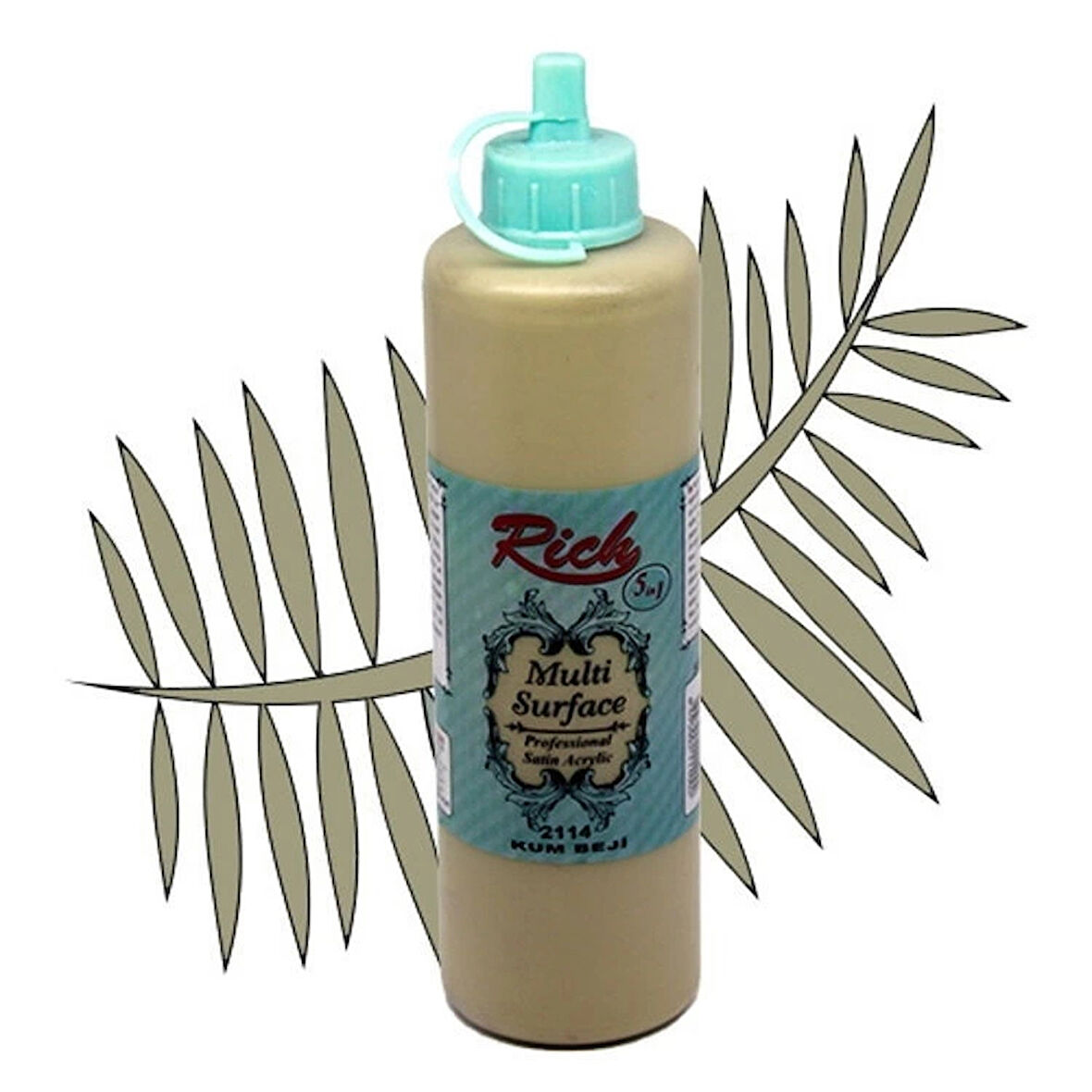 Supertrend Multi Surface Her Yüzey İçin Akrilik Boya 500 cc. 2114 KUM BEJİ