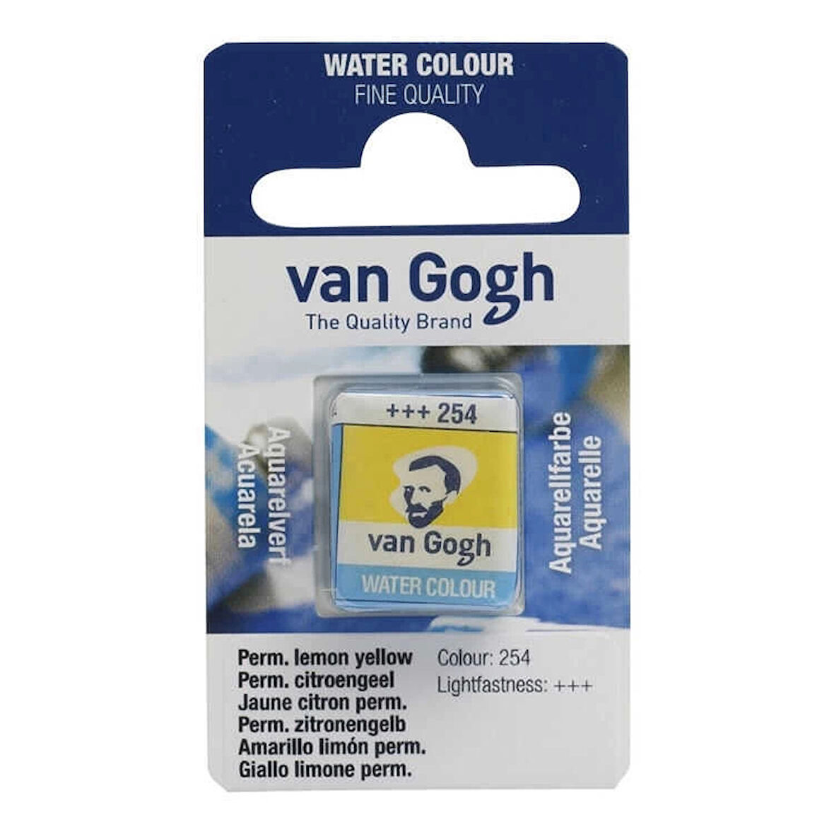 Supertrend Van Gogh 1/2 Tablet Sulu Boya 254 Permanent Lemon Yellow