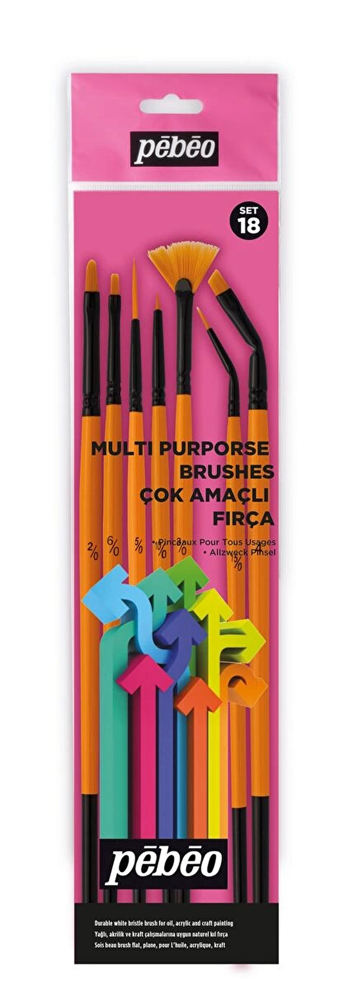 Supertrend 7'li Tezhip ve Minyatür Fırça Seti SET-18