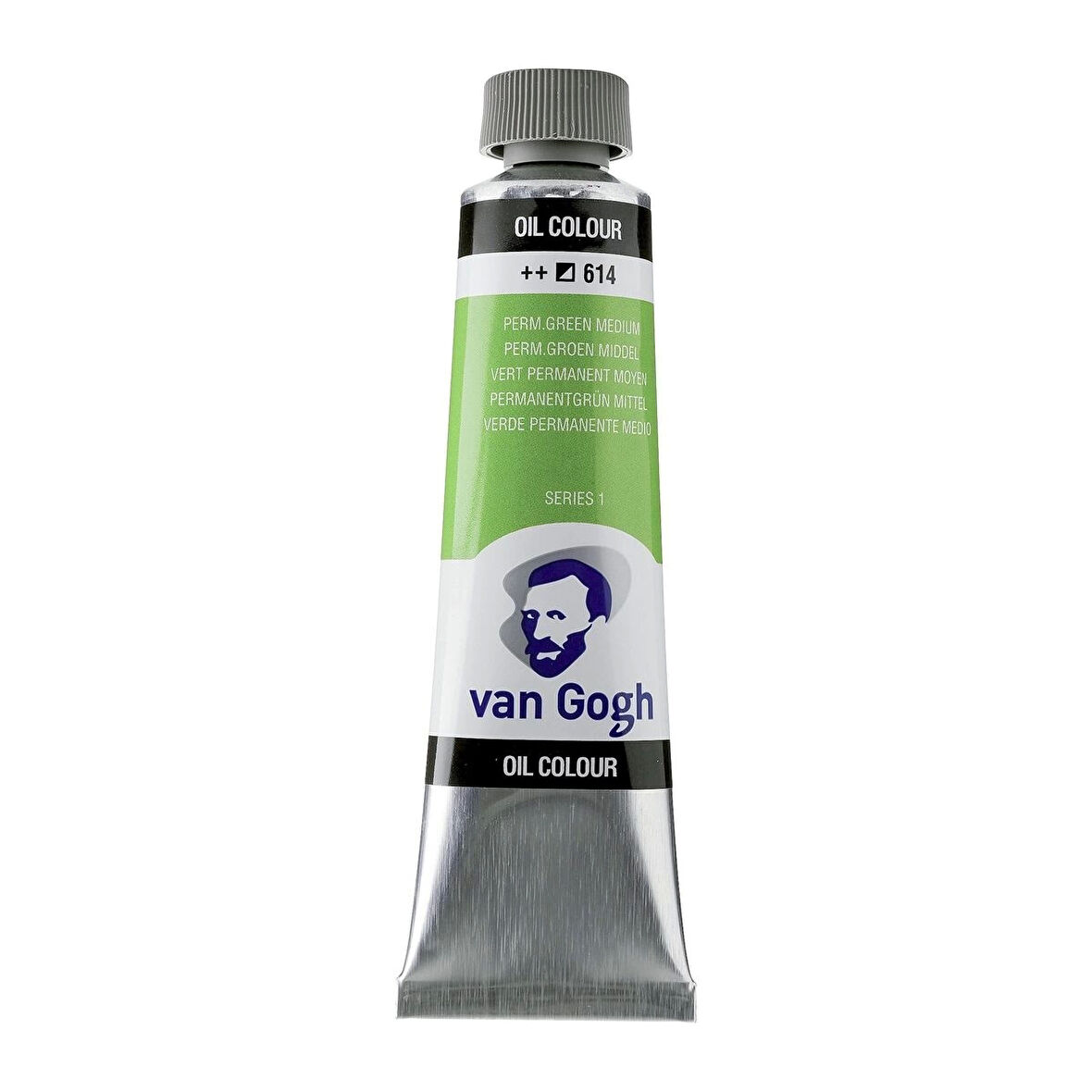 Supertrend Van Gogh Yağlı Boya 40 ml. 614 Permanent Green Medium