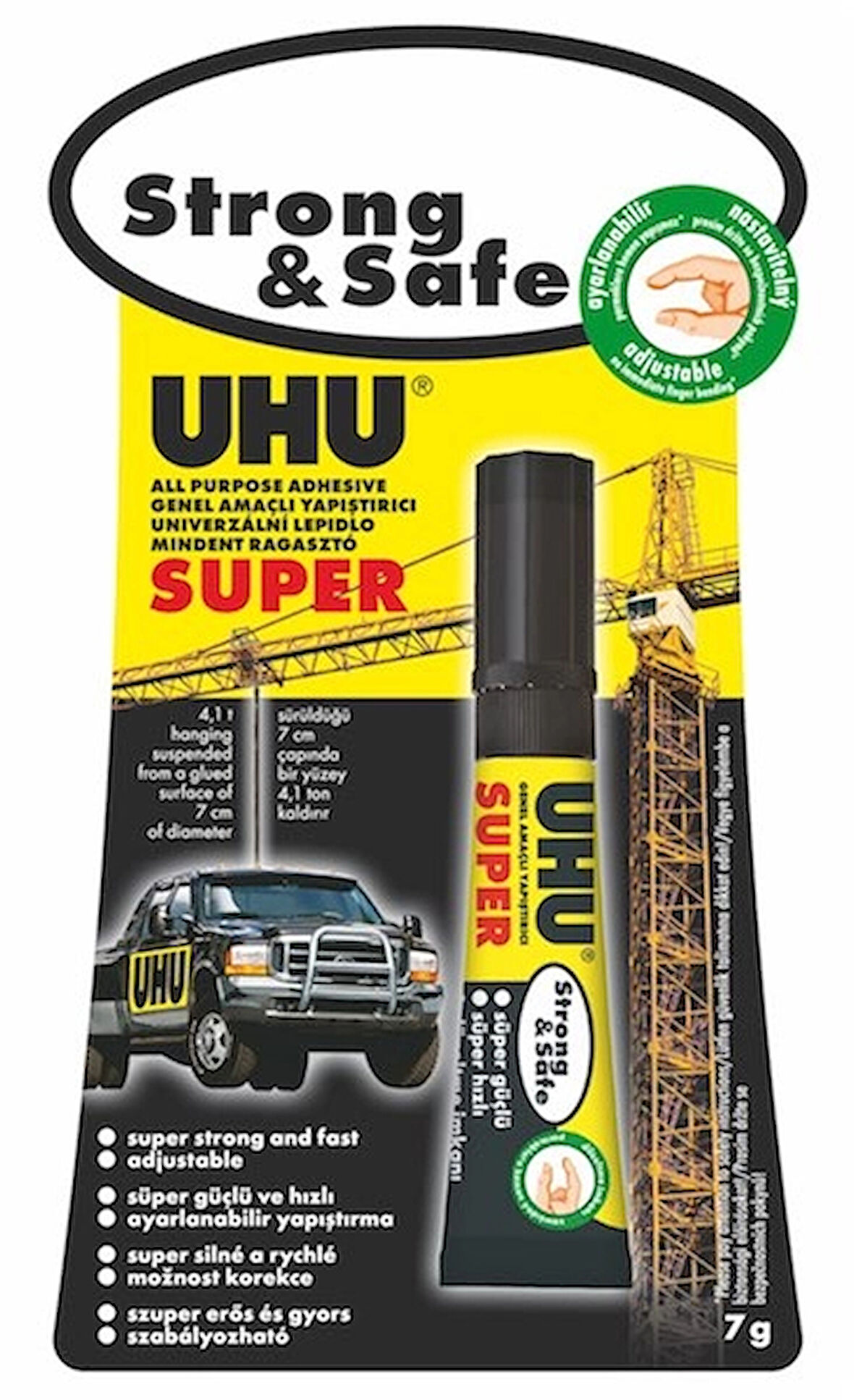 Supertrend Super Strong & Safe Güçlü Yapıştırıcı 7 gr.