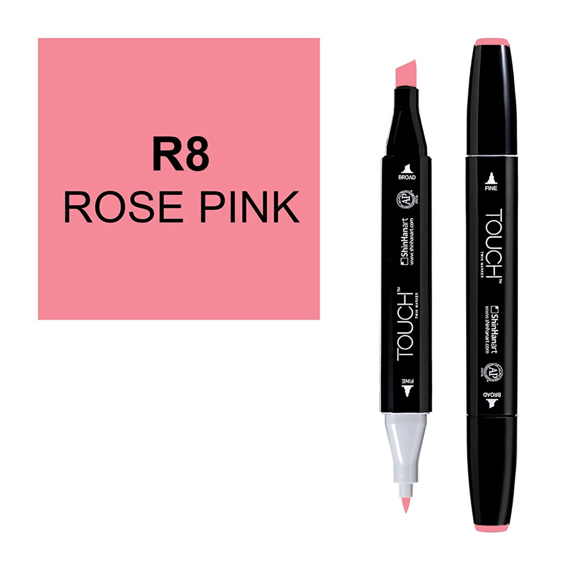 Touch Twin Marker Çizim Kalemi R8 Rose Supertrendk