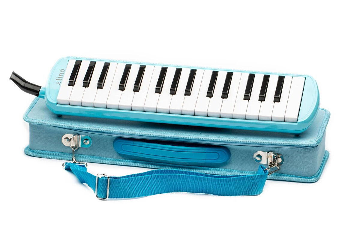 Supertrend Melodika 32 Tuşlu Özel Çantalı PASTEL MAVİ