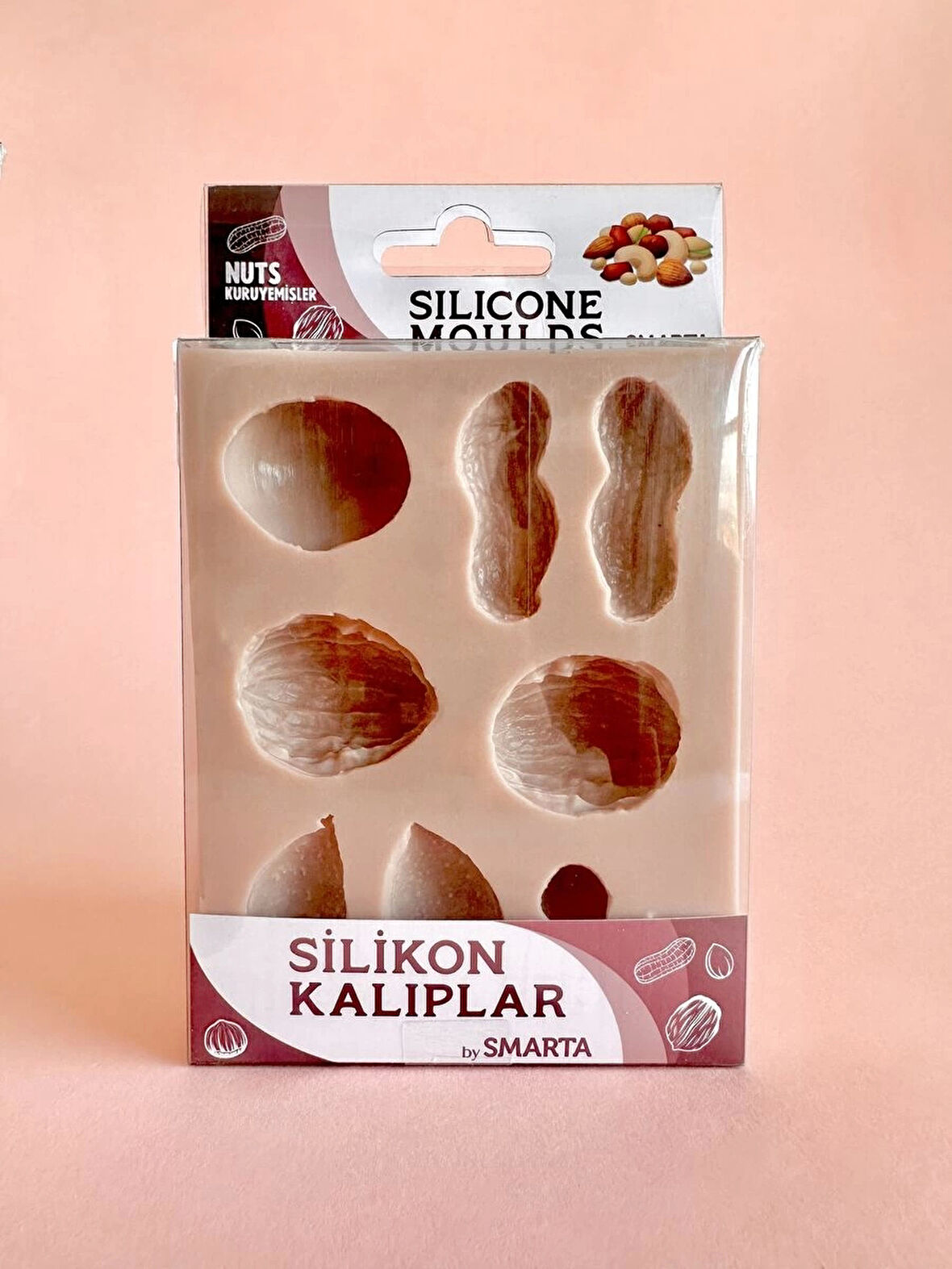 Supertrend Silicone Moulds Silikon Epoksi ve Polimer Kil Kalıbı NUTS
