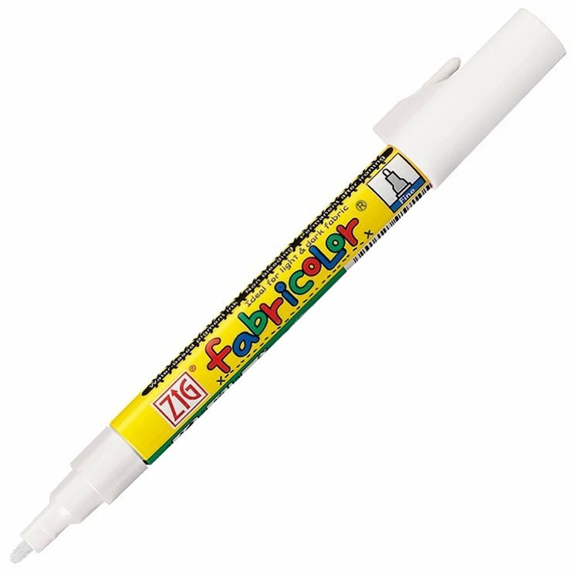 Supertrend Fabricolor Örtücü Kumaş Tekstil Boyama Kalemi BEYAZ