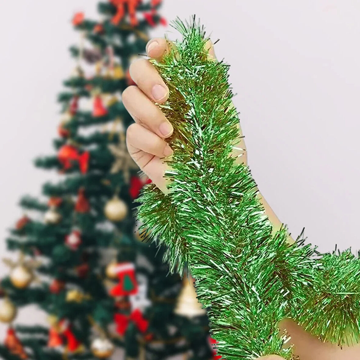 Yeşil Garland Sim 5cm