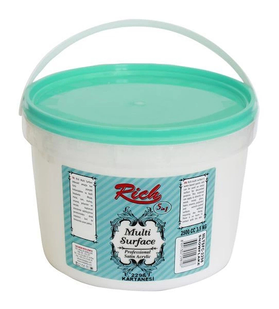 Supertrend Multi Surface Her Yüzey İçin Akrilik Boya 2500 ml. 2298 KAR TANESİ