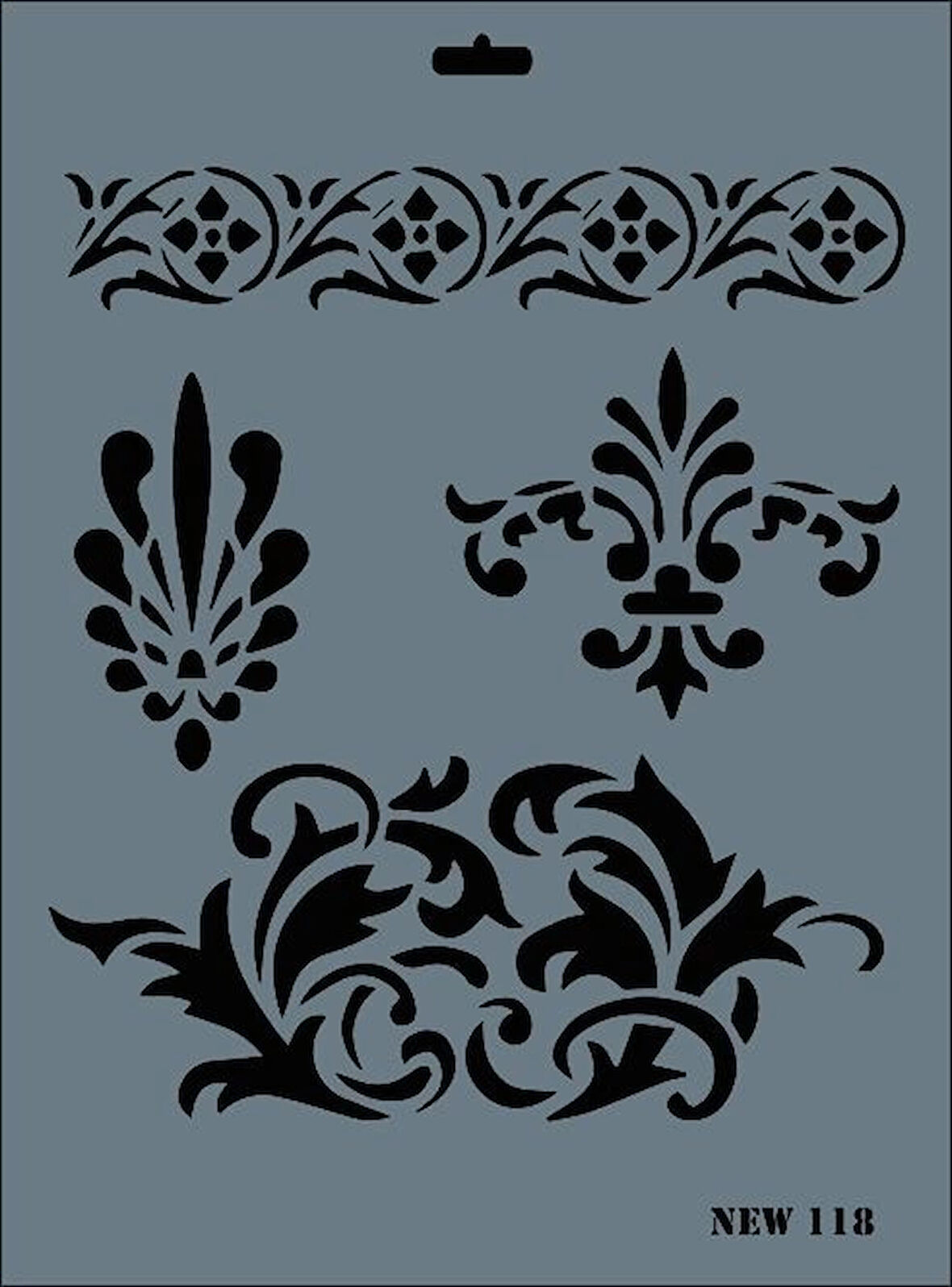 Supertrend Stencil Boyama Şablonu 25x35 cm. NEW-118