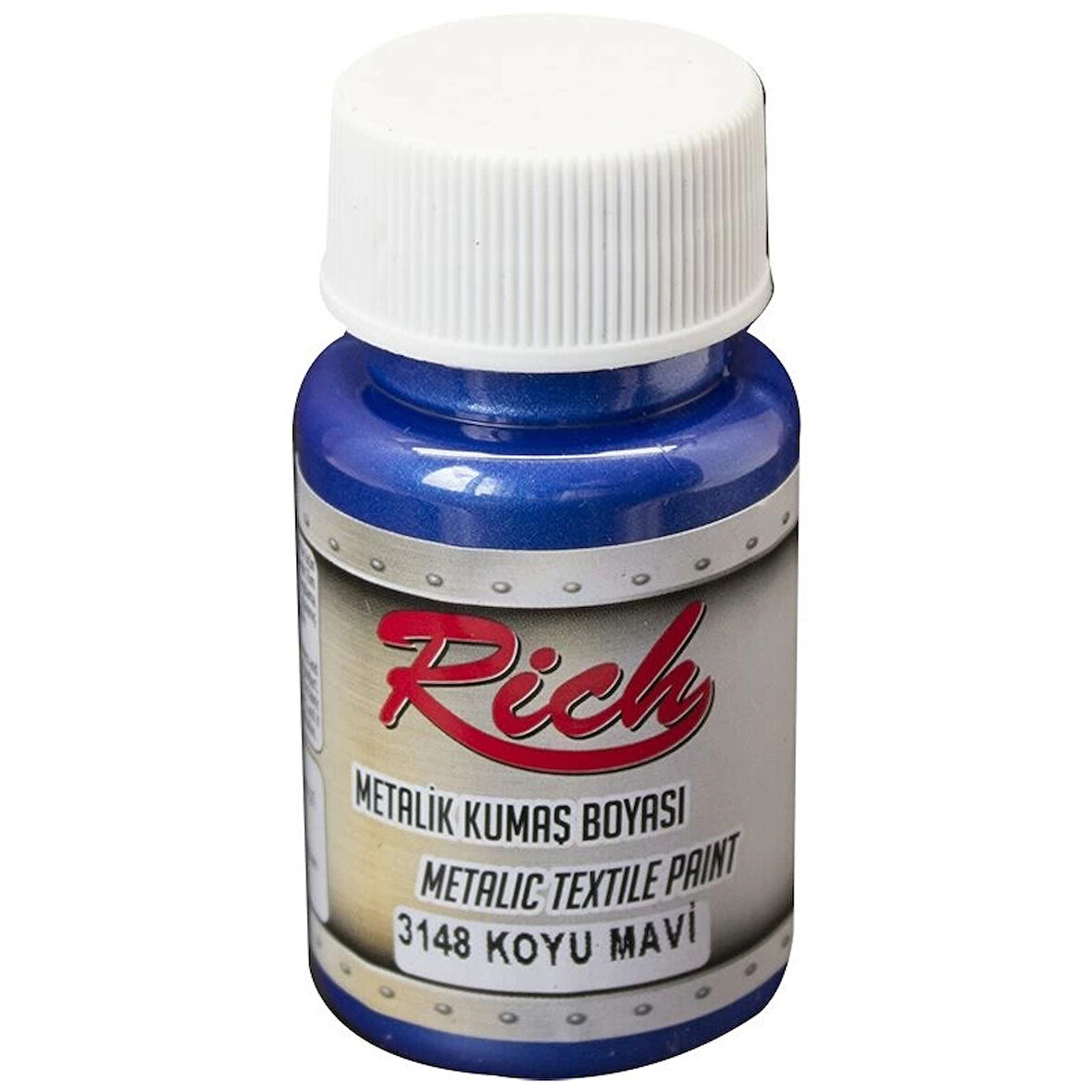 Supertrend Metalik Kumaş Boyası 50 cc. 3148 KOYU MAVİ