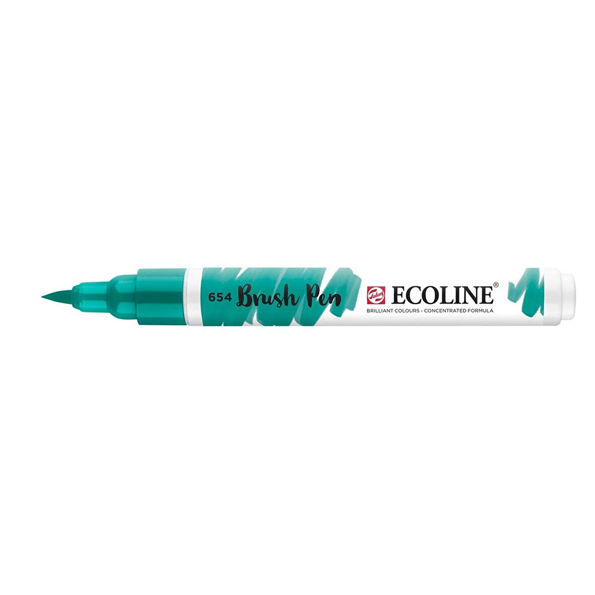 Supertrend Ecoline Brush Pen Fırça Uçlu Kalem 654 Fir Green
