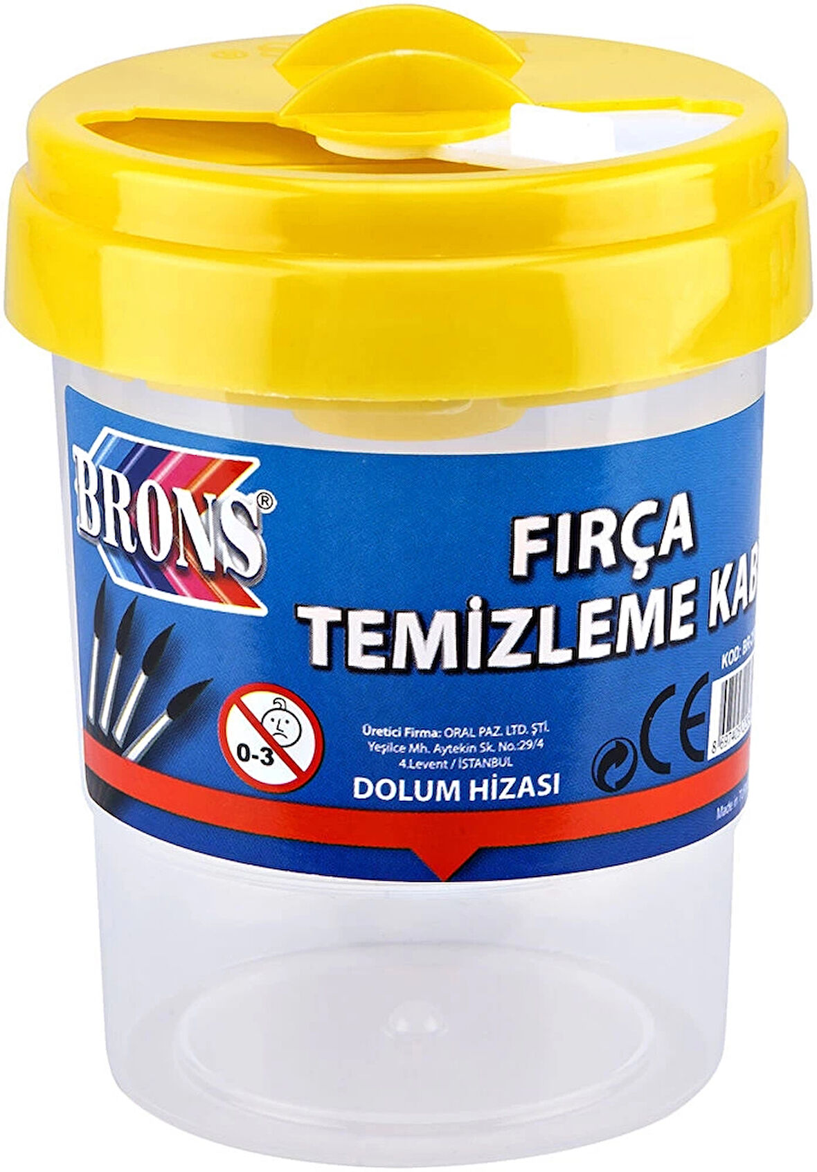 Supertrend Fırça Temizleme Su Kabı