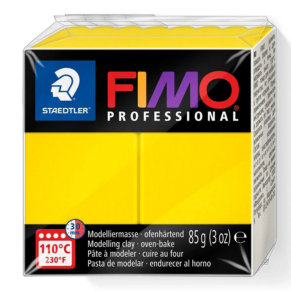 Supertrend Fimo Professional Polimer Kil 85 gr. 100 Saf Sarı