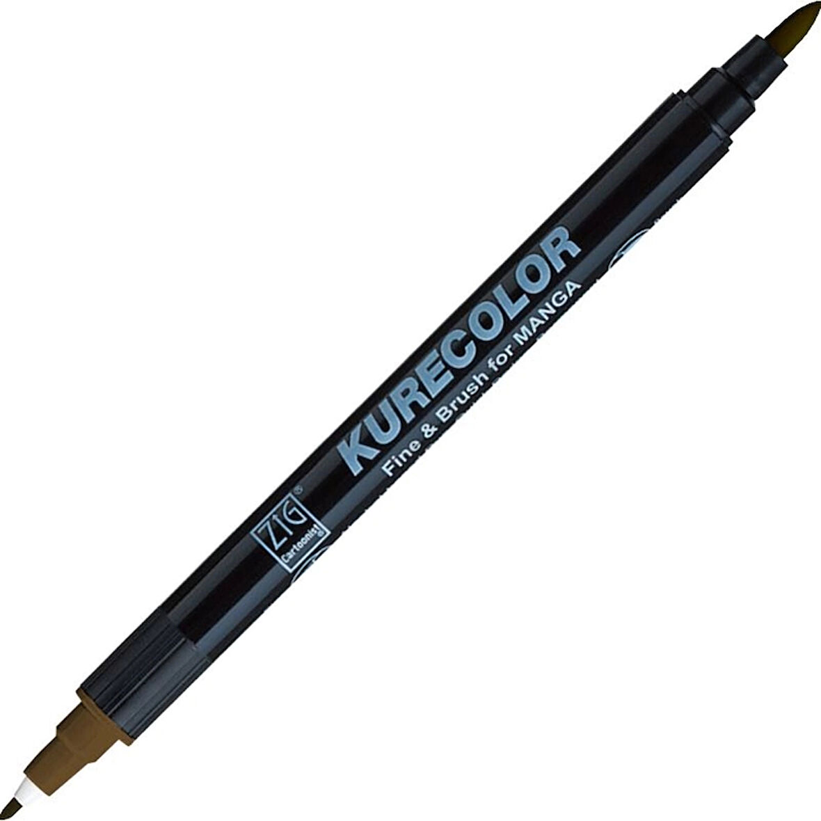 Supertrend Kurecolor Fine & Brush for MANGA Marker Çizim Kalemi 765 Nutmeg