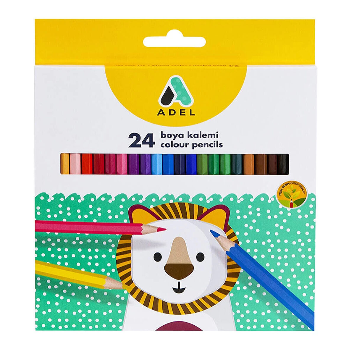 Supertrend Kuru Boya Kalemi 24 Renk Tam Boy