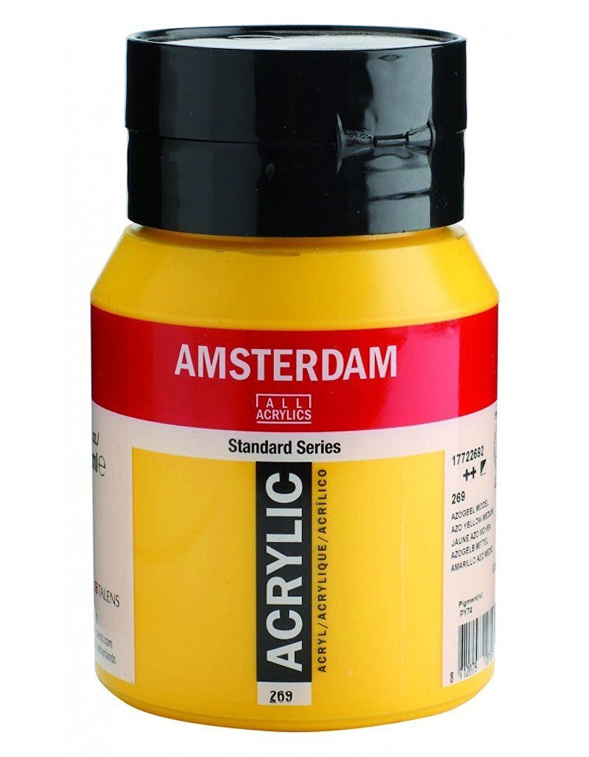 Supertrend Amsterdam Akrilik Boya 500 ml. 269 Azo Yellow Medium