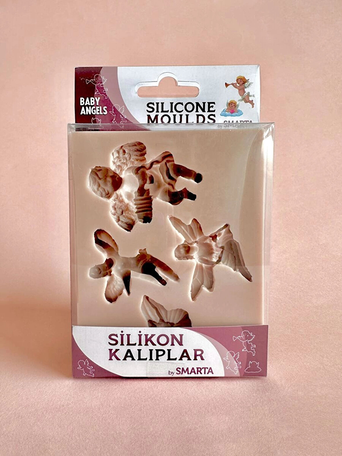 Supertrend Silicone Moulds Silikon Epoksi ve Polimer Kil Kalıbı BABY ANGELS