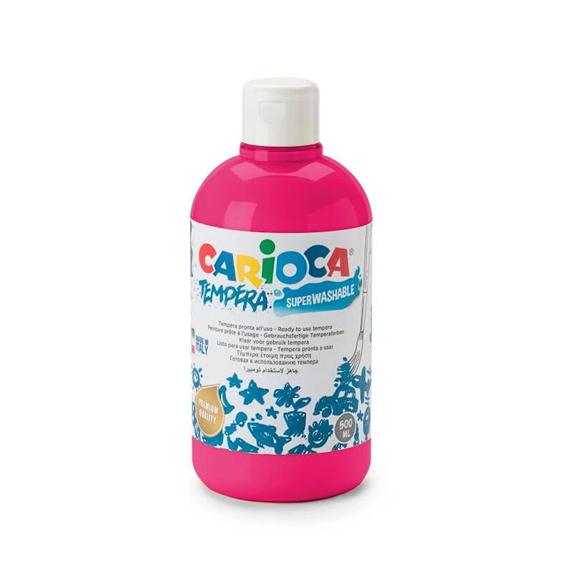 Supertrend Tempera Yıkanabilir Poster Boya 500 ml. FUŞYA