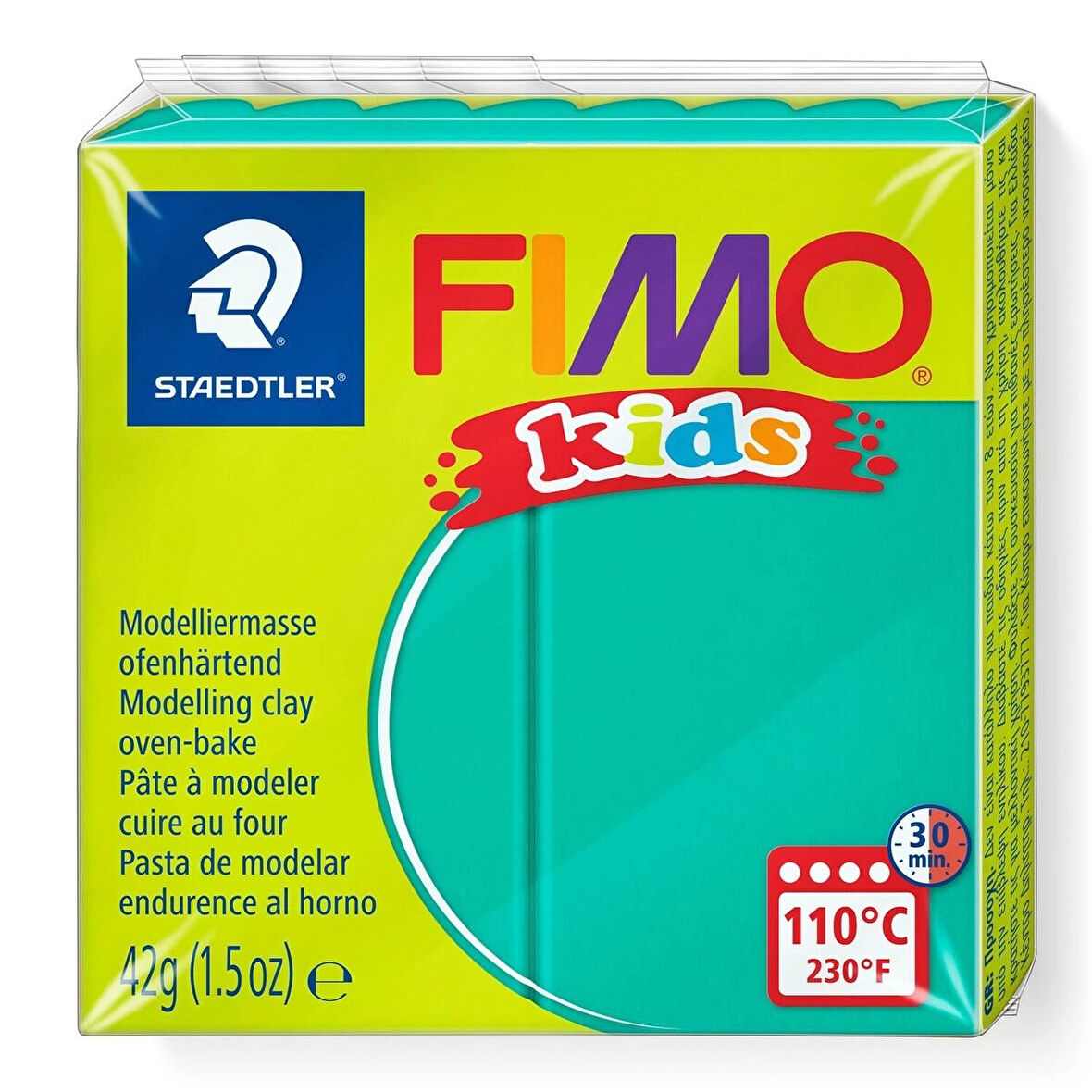Supertrend Fimo Kids Yumuşak Polimer Kil 5 Green