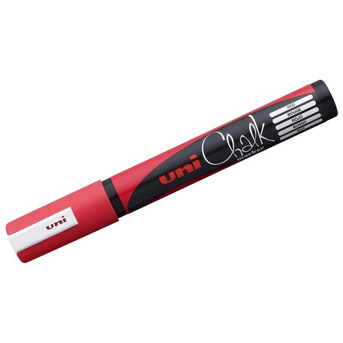 Supertrend Chalk 1.8-2.5 mm Yuvarlak Uç Su Bazlı Sıvı Tebeşir Kalemi Kırmızı