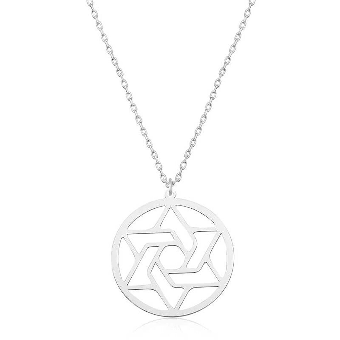 Supertrend Gümüş Çember Kadın Kolye