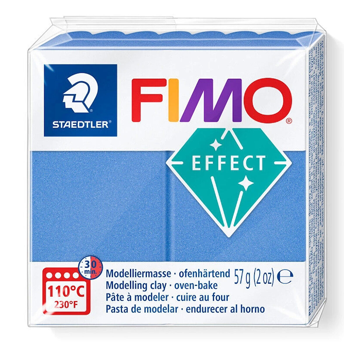 Supertrend Fimo Effect Polimer Kil T31 Metallic Blue