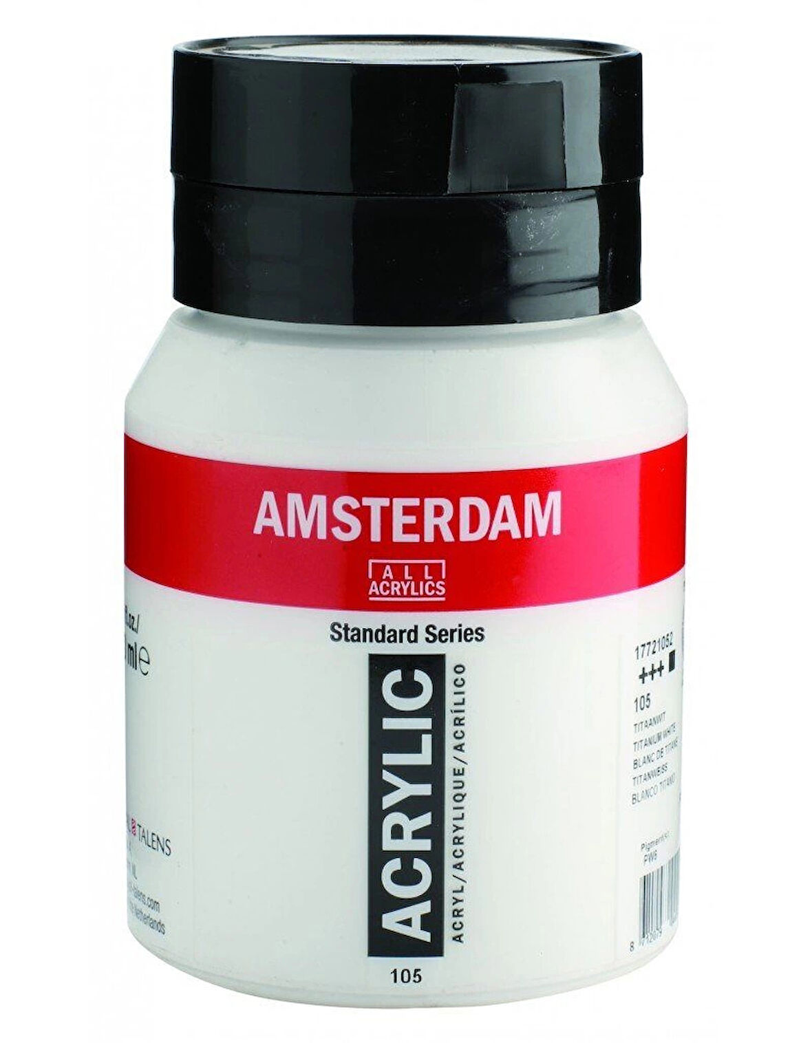 Supertrend Amsterdam Akrilik Boya 500 ml. 105 Titanium White