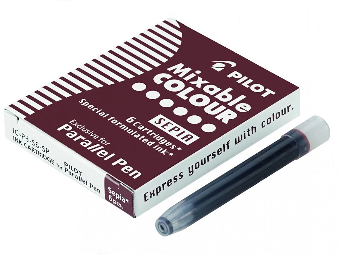 Supertrend Parallel Pen Orjinal Kartuş Kahverengi 6 Adet