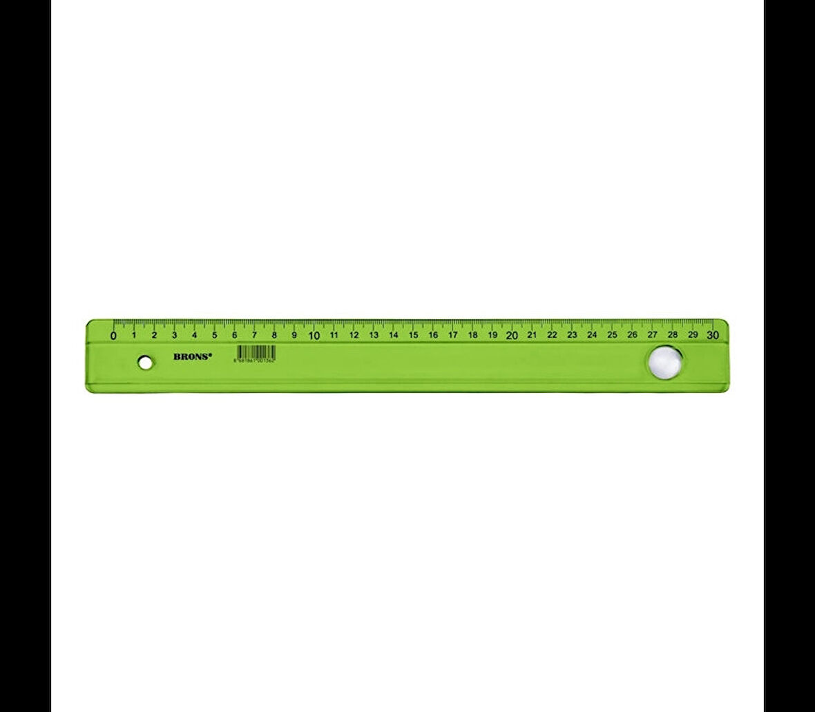 Supertrend Plastik Renkli Cetvel 30 cm.