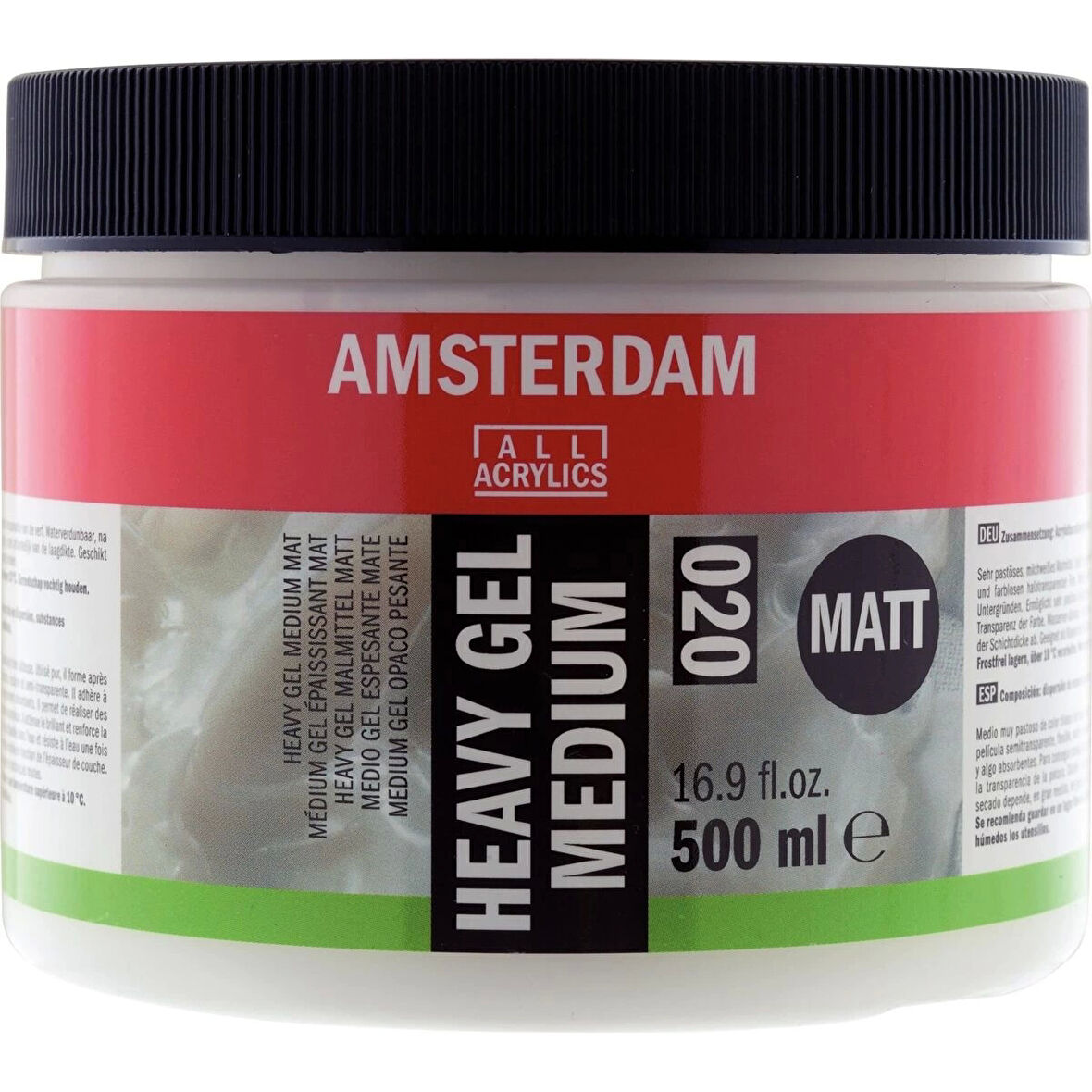 Supertrend Amsterdam Heavy Gel Medium Matt 020 Kuvvetli Jel Medyum Mat 500 ml.