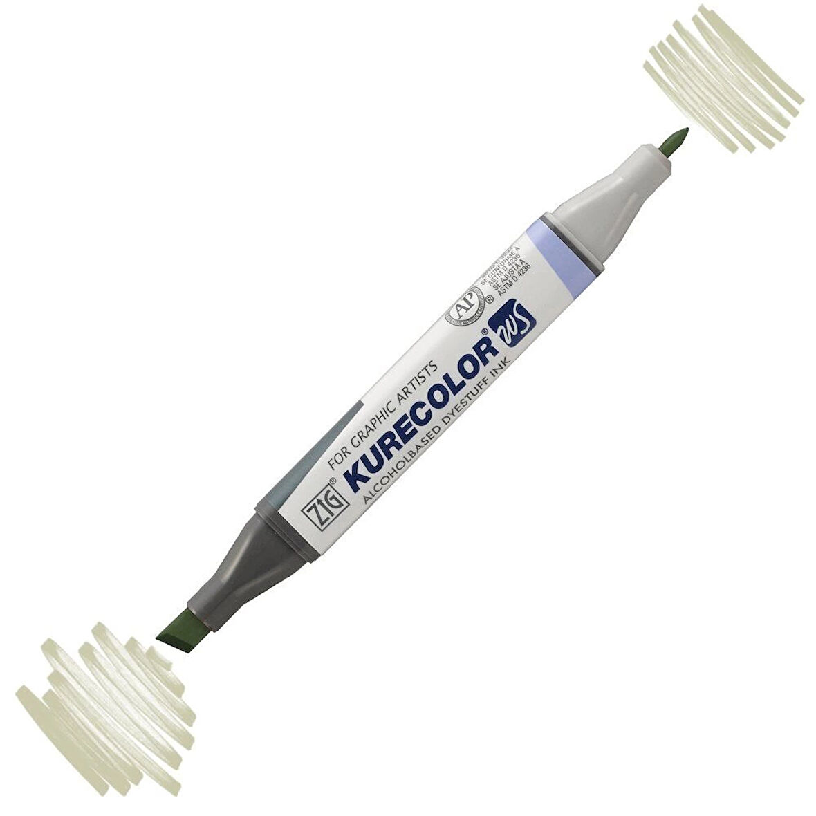 Supertrend Kurecolor Twin S Grafik Çizim Marker Kalemi 841 Pale Dawn Gray