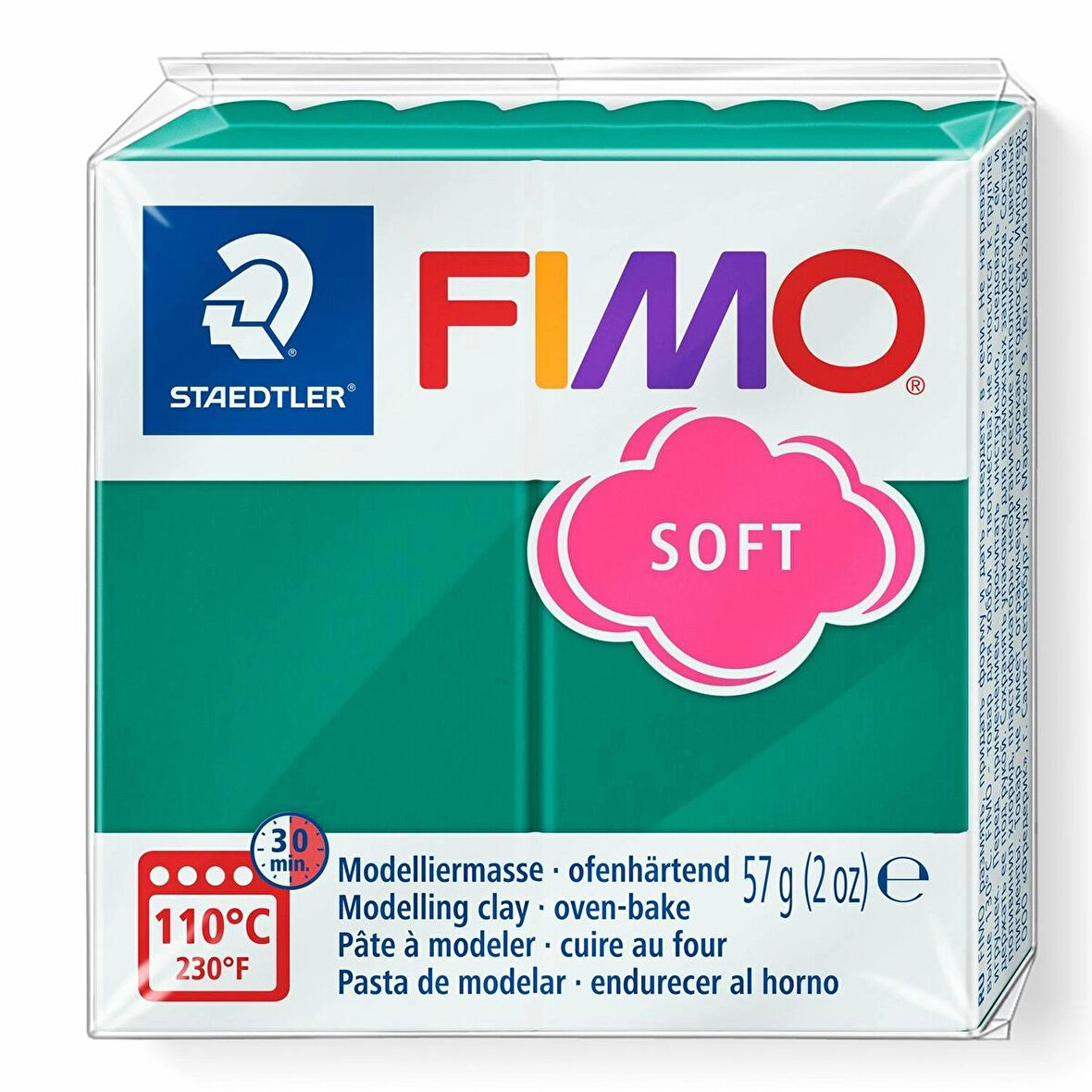 Supertrend Fimo Soft Polimer Kil 56 Emerald