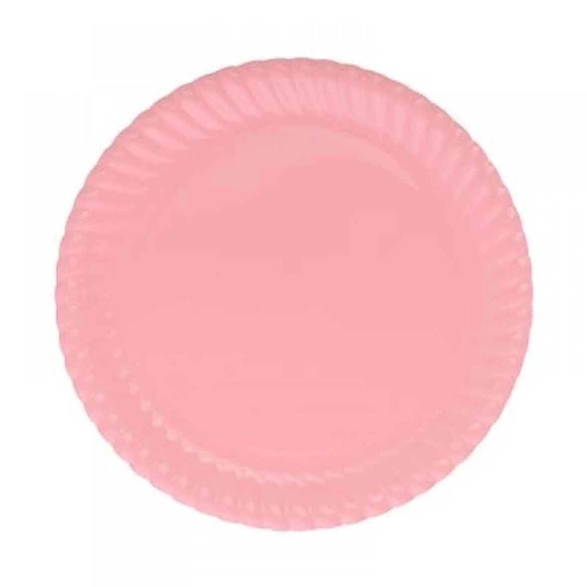 Pembe Karton Tabak 23 cm