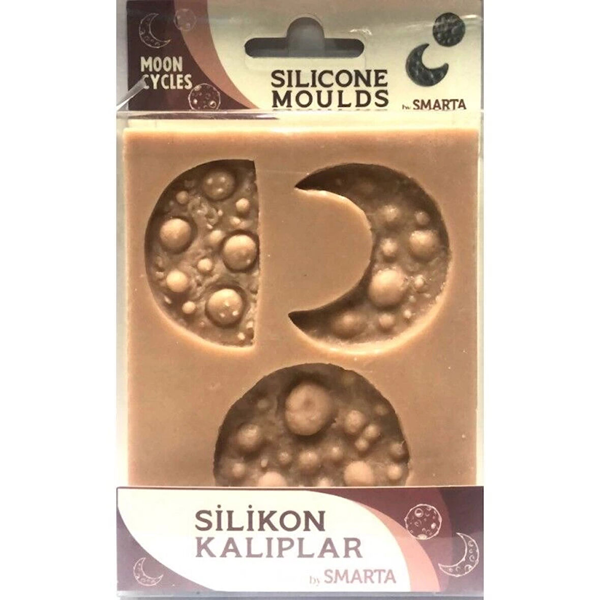 Supertrend Silicone Moulds Silikon Epoksi ve Polimer Kil Kalıbı MOON CYCLES