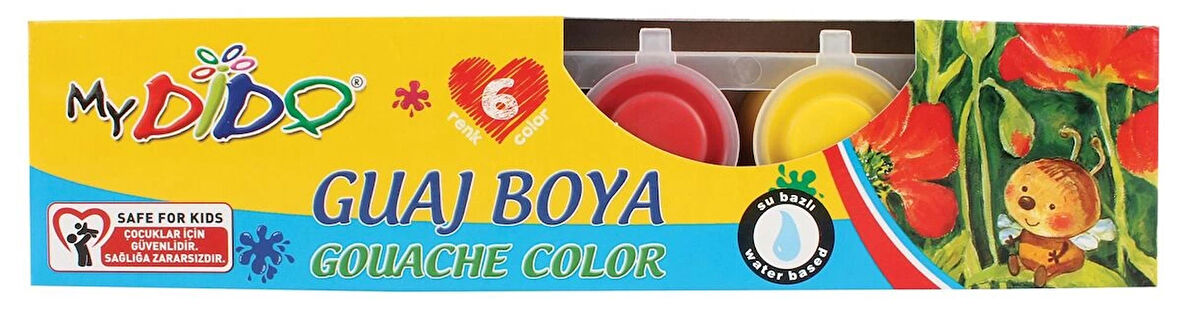 Supertrend Guaj Boya Seti 6 Renk x 22 ml.