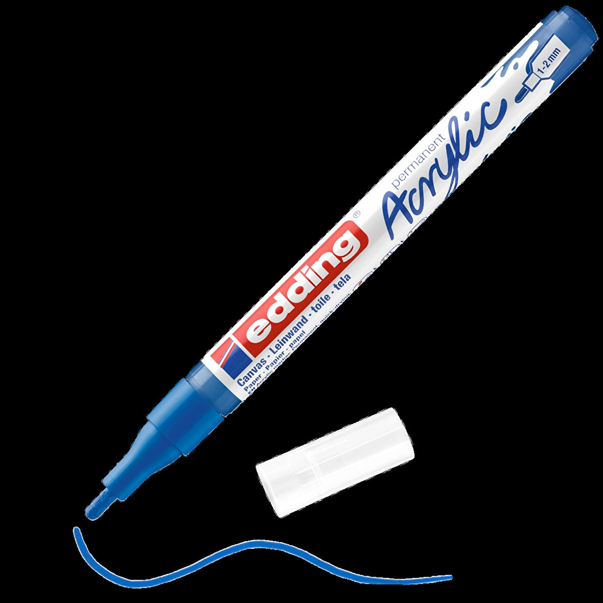 Supertrend 5300 Akrilik Boyama Markörü 1-2 mm ANZER MAVİ