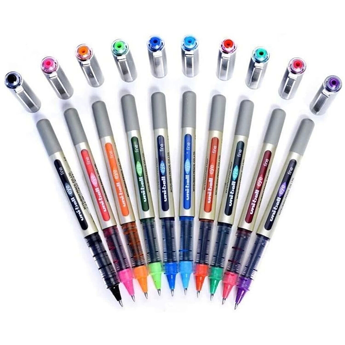 Supertrend-ball Eye Fine 0.7 Roller Kalem Seti 10 Renk