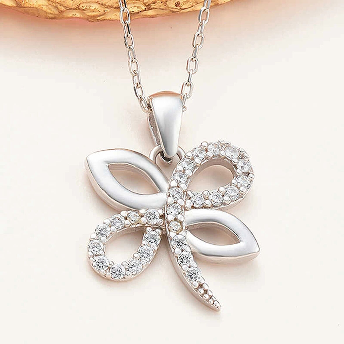 Supertrend Gümüş Yusufçuk Kadın Kolye