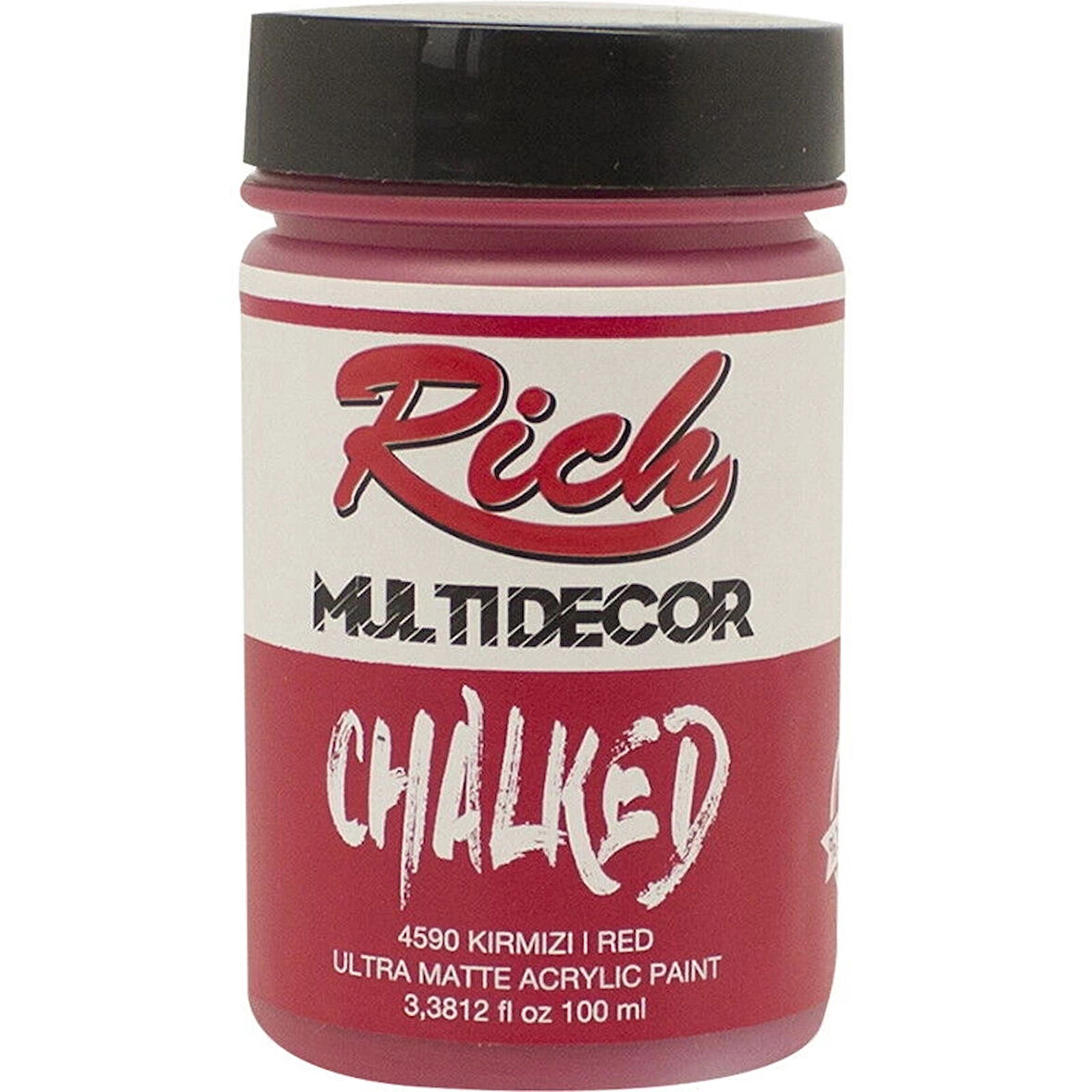 Supertrend Multi Decor Chalked Akrilik Boya 100 cc. 4590 KIRMIZI