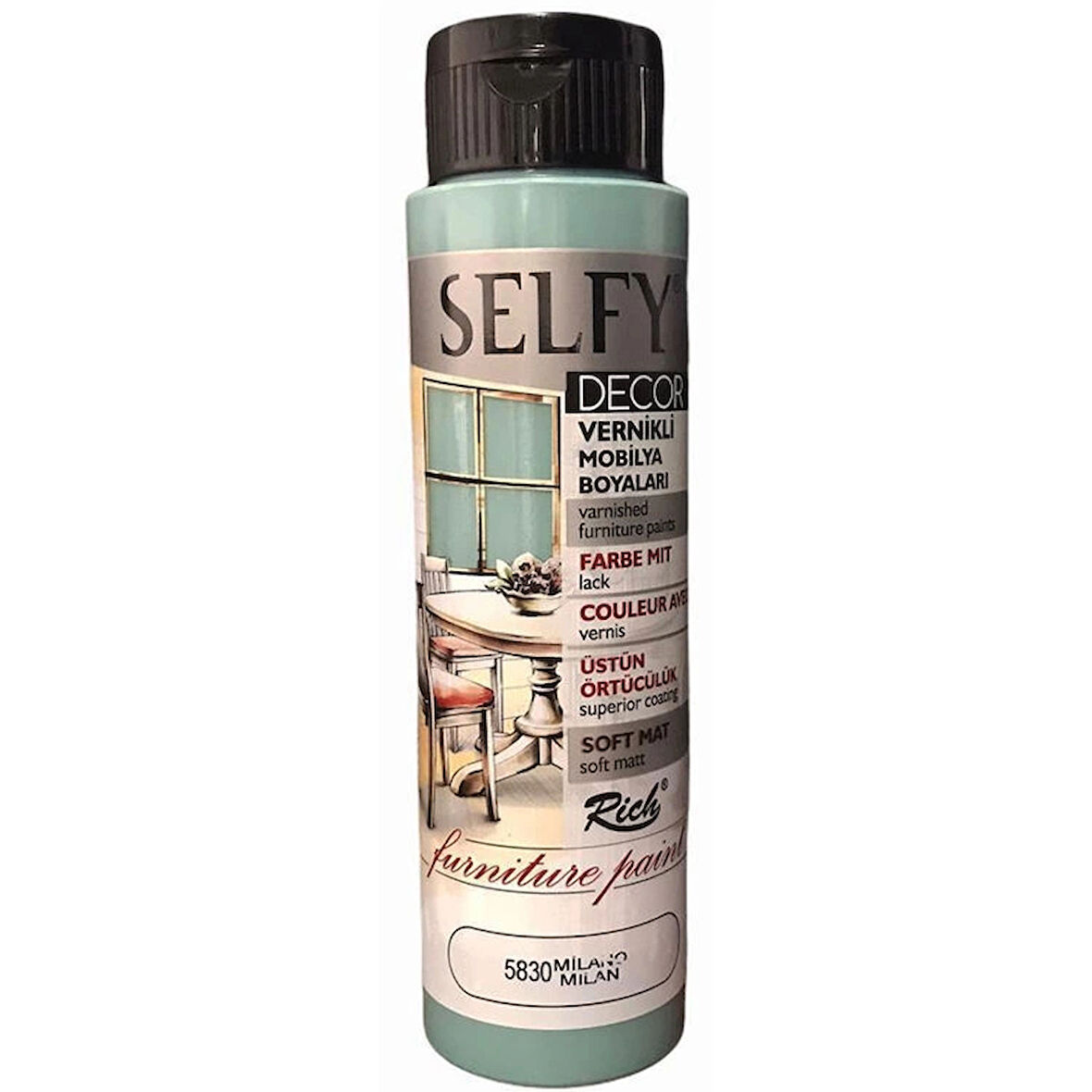 Supertrend Selfy Decor Vernikli Boya 500 cc 5830 MİLANO