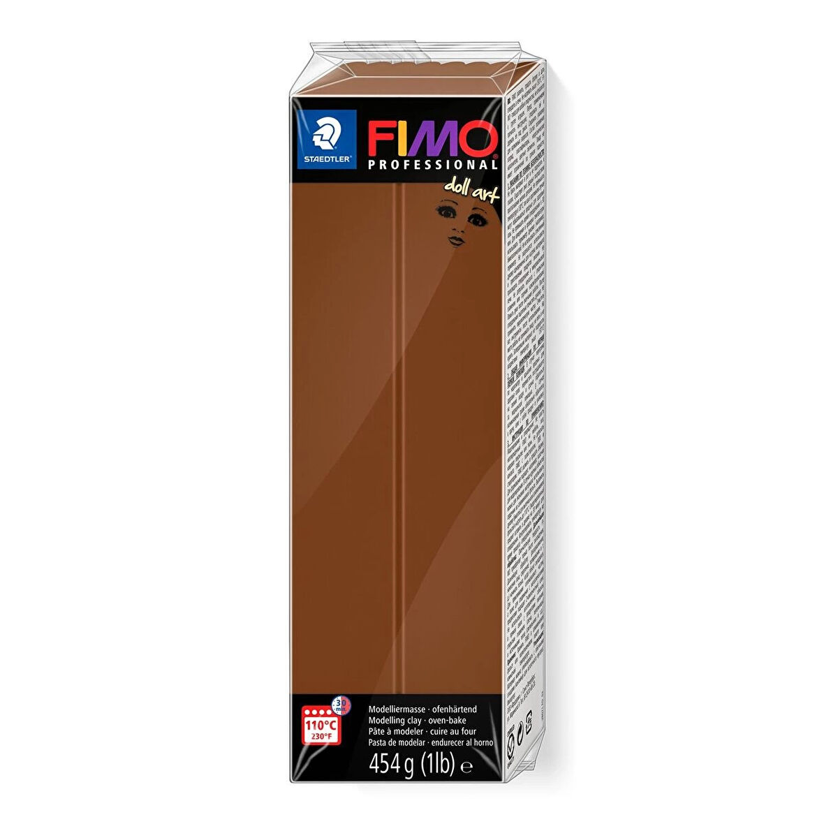 Supertrend Fimo Professional Doll Art Polimer Kil 454 gr. 78 Nougat