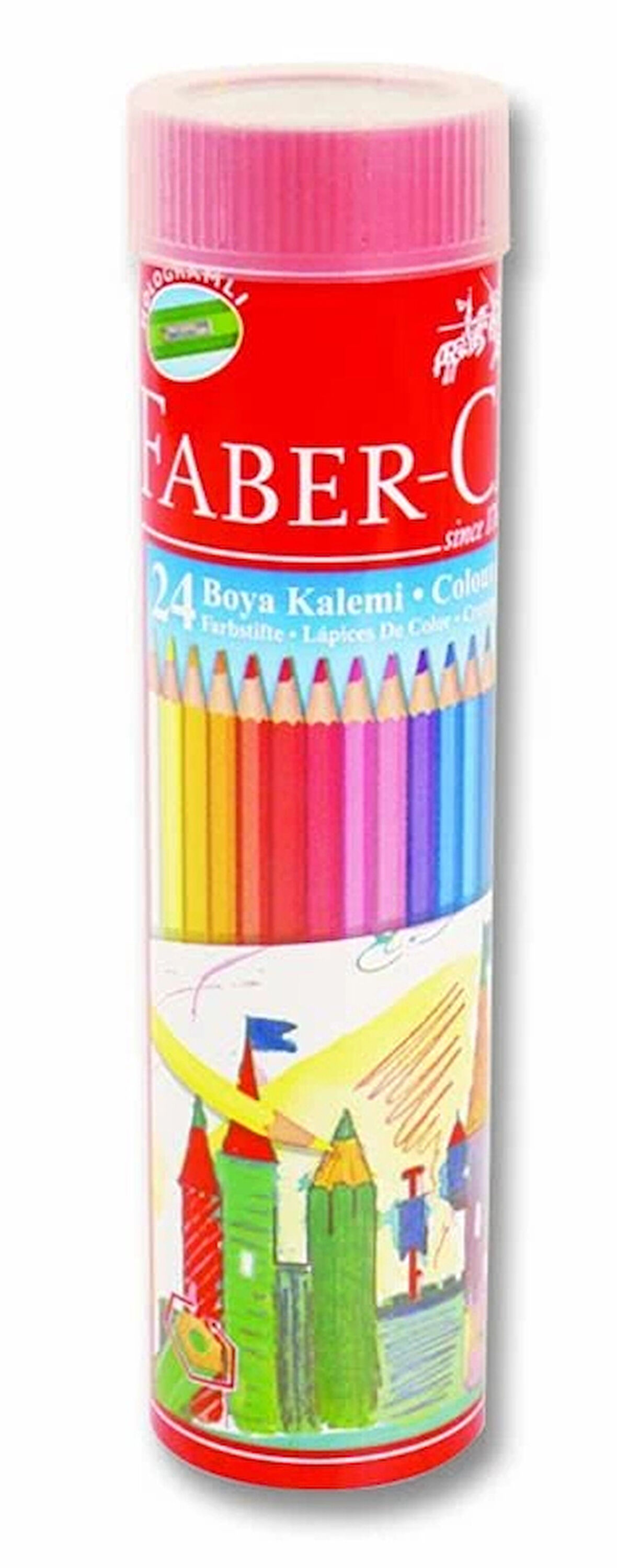 Supertrend Kuru Boya 24 Renk Metal Tüpte