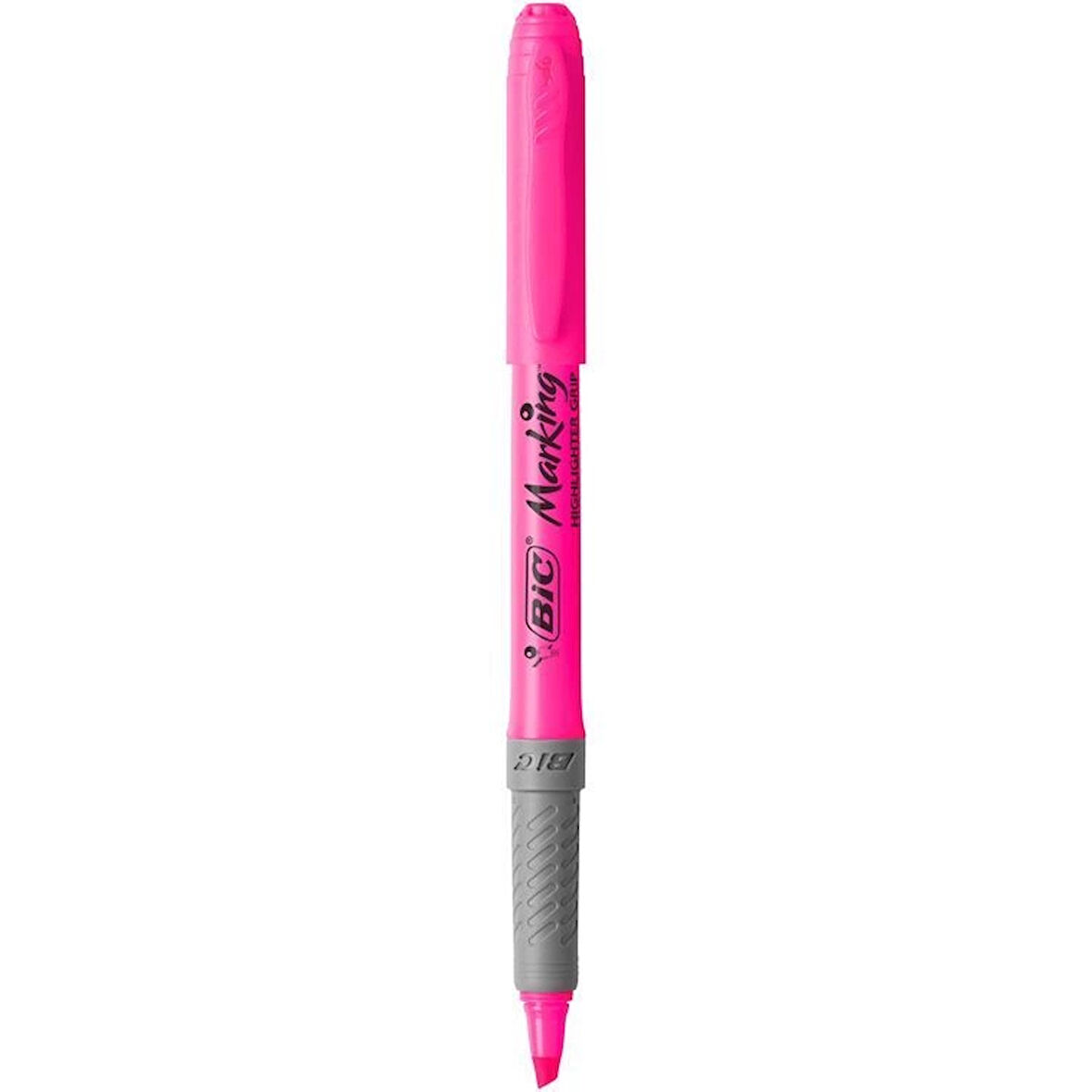 Supertrend Marking Highlighter Grip Fosforlu Kalem Pembe