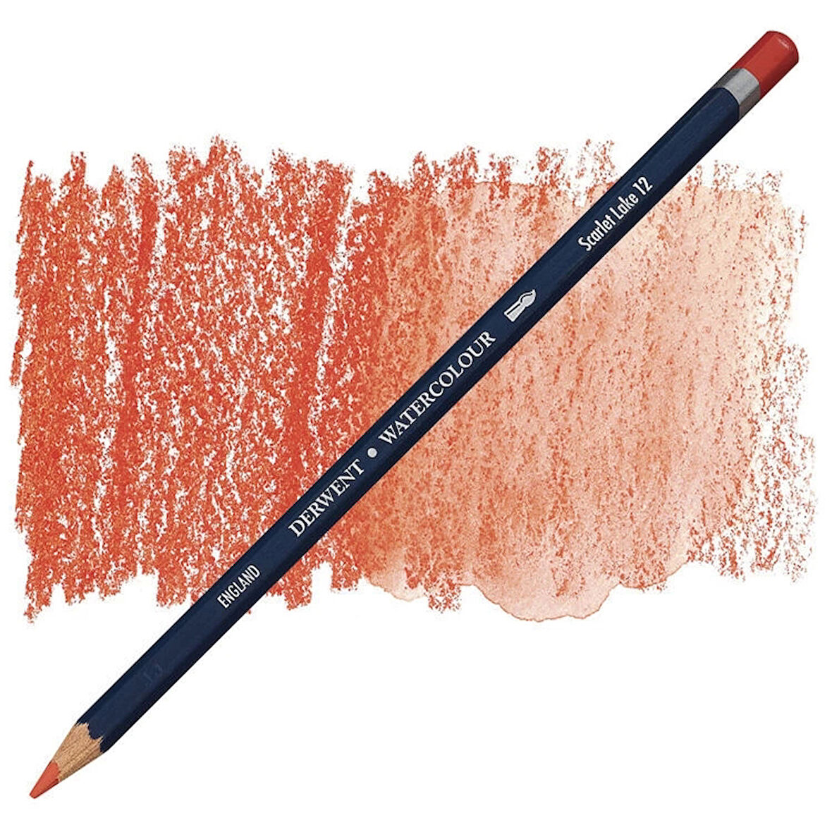 Supertrend Watercolour Pencil Suluboya Kalemi 12 Scarlet Lake