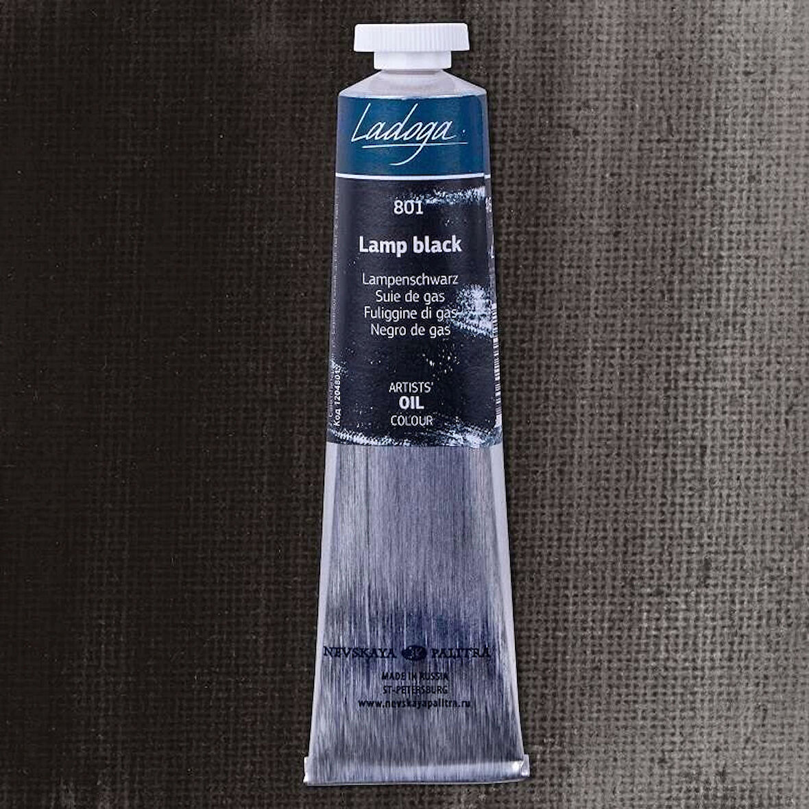 Supertrend Ladoga Yağlı Boya 46 ml. 801 Lamp Black