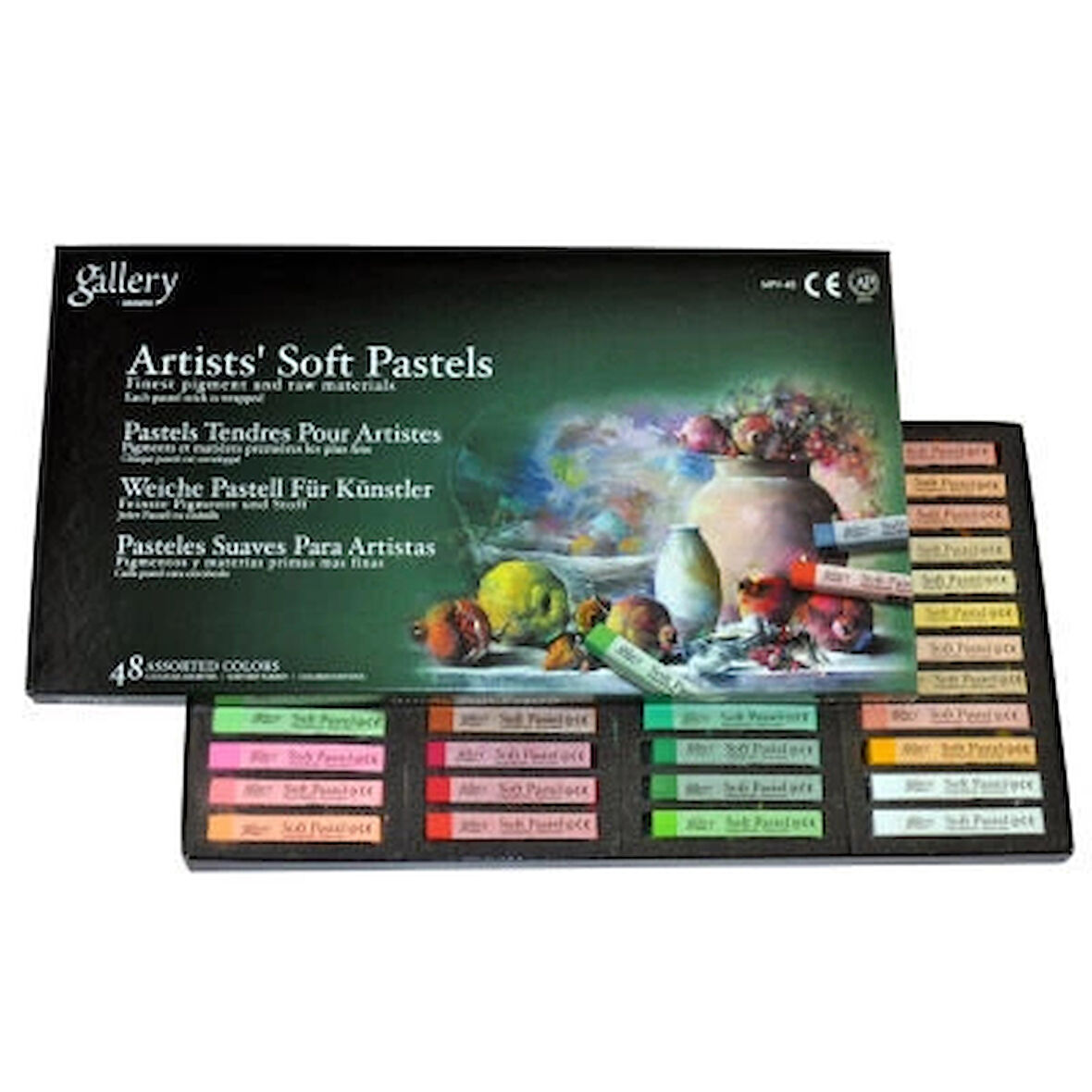 Supertrend Gallery Artists' Soft Toz Pastel Boya Seti 48 Renk Tam Boy