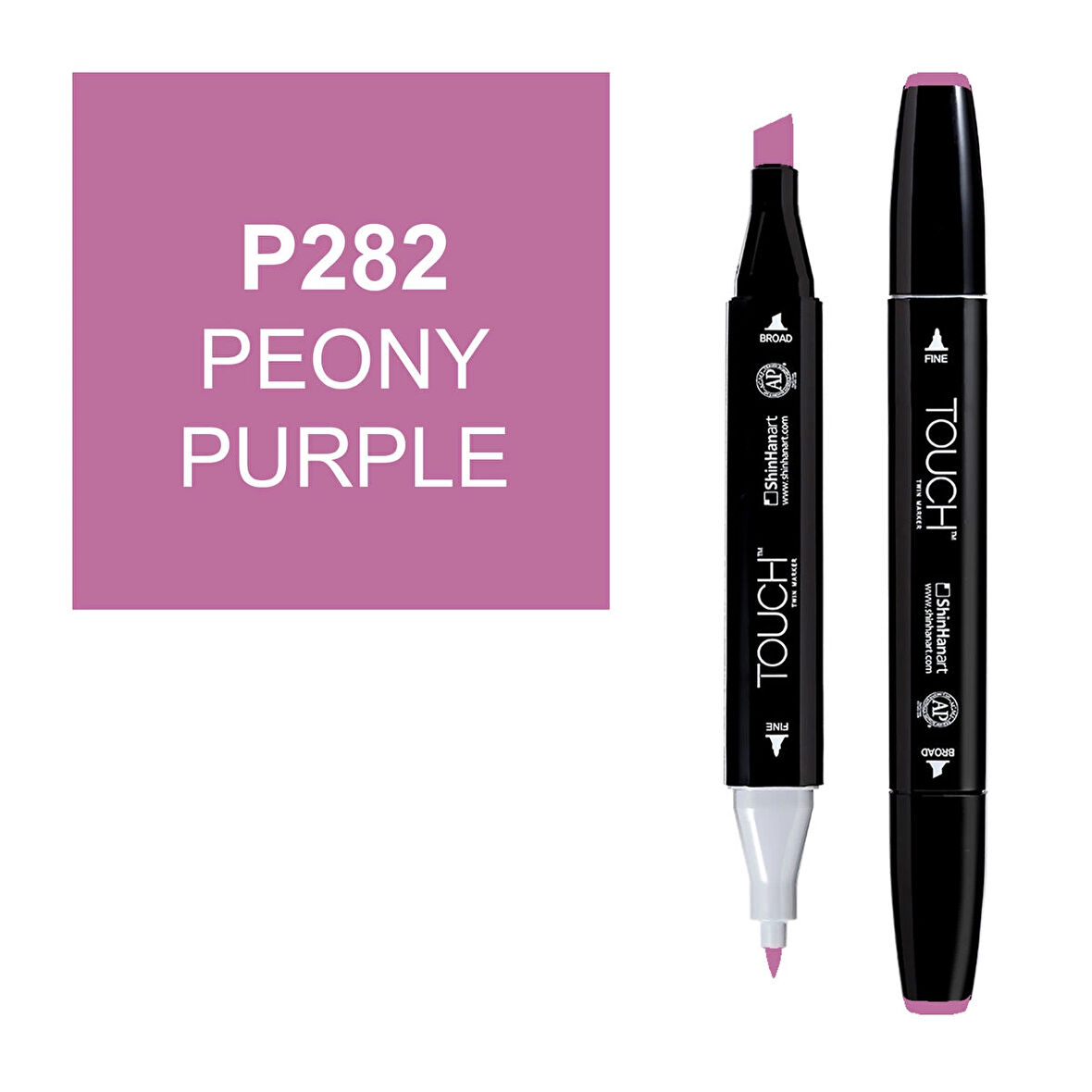 Touch Twin Marker Çizim Kalemi P282 Peony Purple
