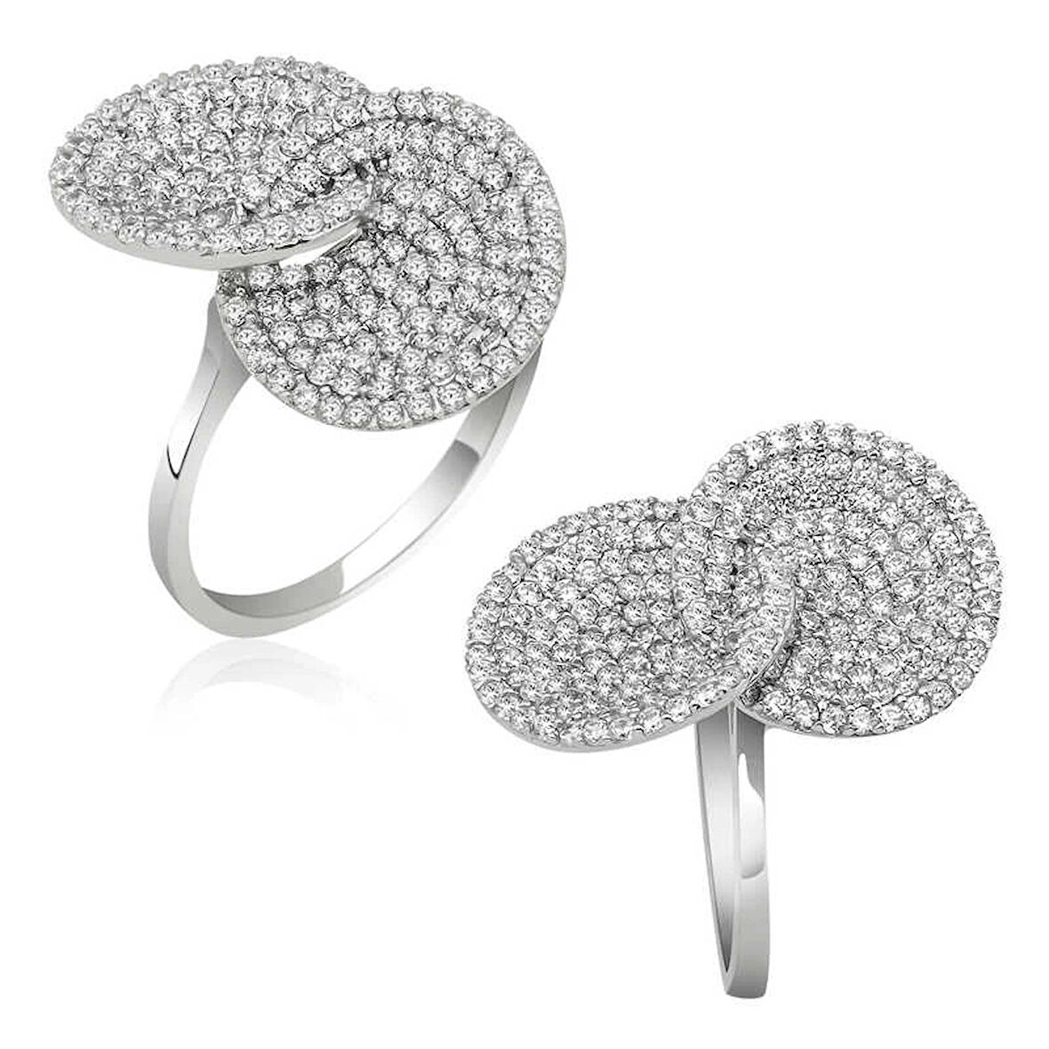 Supertrend Gümüş Zirkon Taşlı Kadın Yüzük