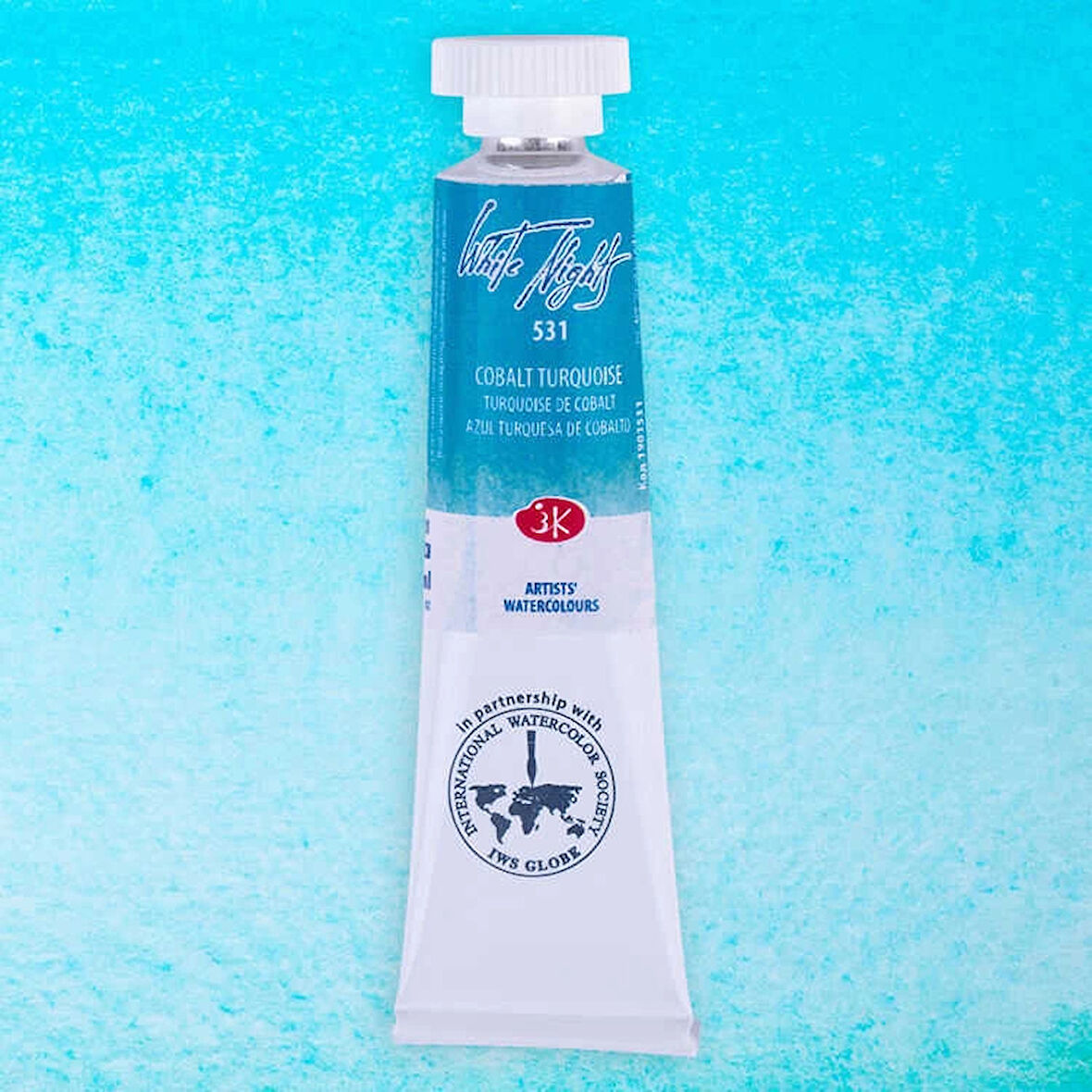 Supertrend White Nights Tüp Sulu Boya 10 ml. 531 Cobalt Turquoise