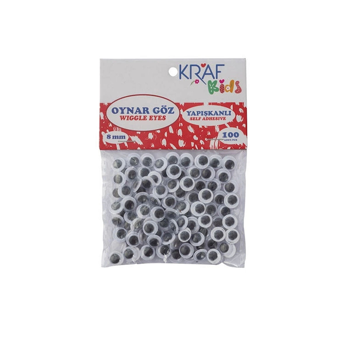 Supertrend Kids Oynar Göz 8 mm 100'lü Paket