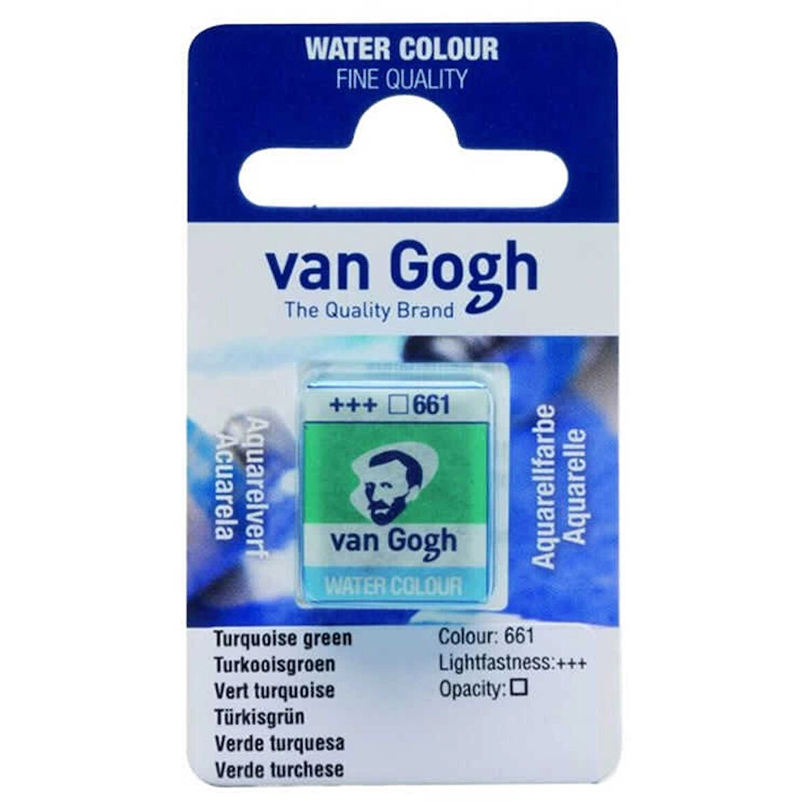 Supertrend Van Gogh 1/2 Tablet Sulu Boya 661 Turquoise Green